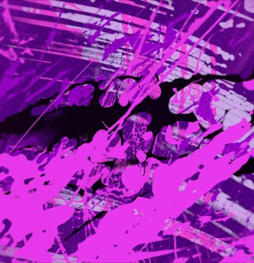 Metin için yeri olan boya lekeleriyle soyut arkaplan