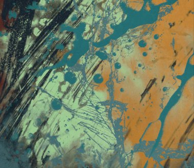 Arkaplanda soyut renkli lekeler   