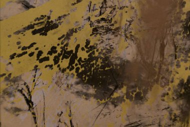 Arkaplanda soyut renkli lekeler