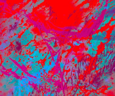 metin için alan ile arka planda soyut renkli lekeler