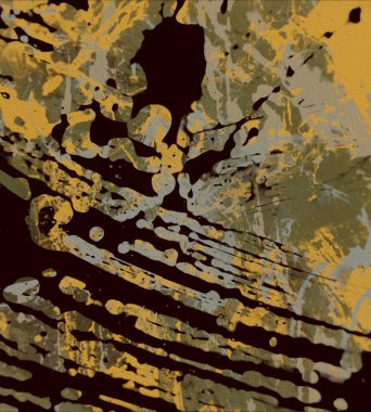 Metin için yeri olan boya lekeleriyle soyut arkaplan       