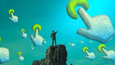 yeşil ve beyaz arkaplan