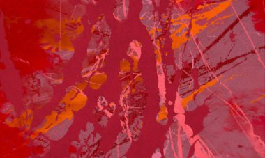 Metin için yeri olan boya lekeleriyle soyut arkaplan