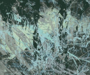 Metin için yeri olan boya lekeleriyle soyut arkaplan