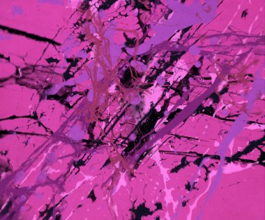 metin için alan ile arka planda soyut renkli lekeler  