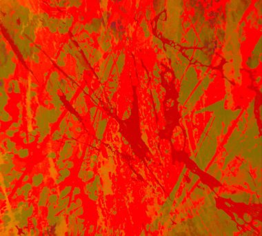 Arkaplanda soyut renkli lekeler