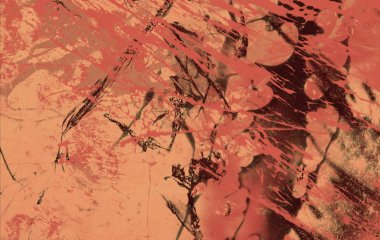 Metin için yeri olan boya lekeleriyle soyut arkaplan