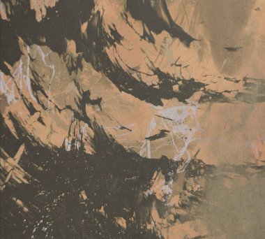 Arkaplanda soyut renkli lekeler 