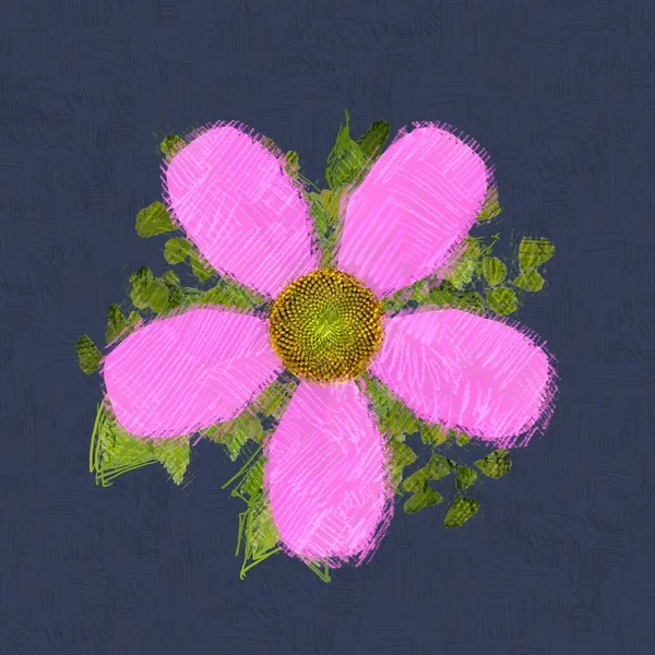 Brudny Nieczysty Kwiat Shabby Tle — Zdjęcie stockowe