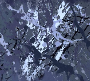 metin için alan ile arka planda soyut renkli lekeler