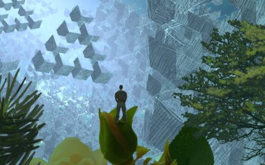 yeşil ve beyaz arkaplan