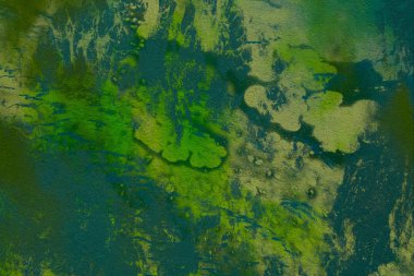 Arkaplanda soyut renkli lekeler