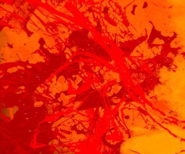 metin için alan ile arka planda soyut renkli lekeler  