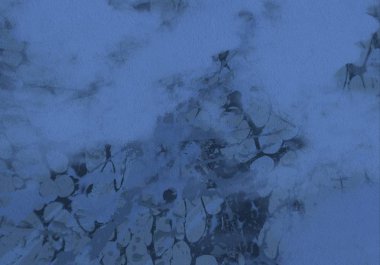 metin için alan ile arka planda soyut renkli lekeler