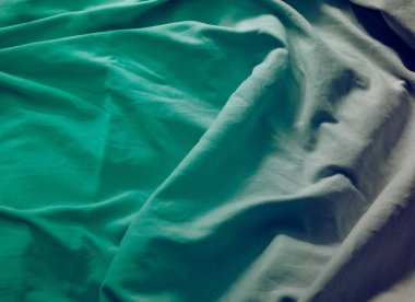 Mavi kumaş dokusu arkaplanı