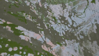 Arkaplanda soyut renkli lekeler    