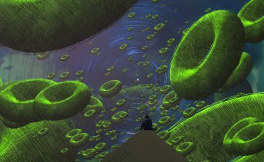 metin için alanı olan soyut kavramsal yaratıcı arkaplan 