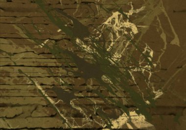 Metin için yeri olan boya lekeleriyle soyut arkaplan