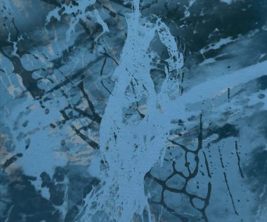 metin için alan ile arka planda soyut renkli lekeler      