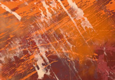 Metin için yeri olan boya lekeleriyle soyut arkaplan  