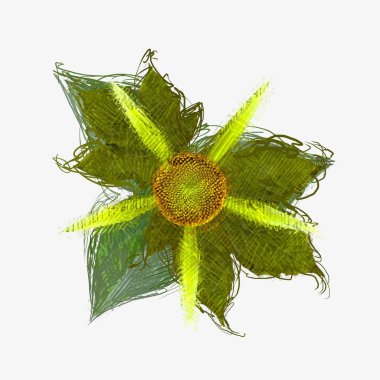 Beyaz arkaplanda izole edilmiş noel ağacı