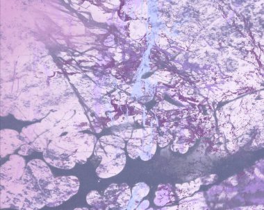 Metin için yeri olan boya lekeleriyle soyut arkaplan 