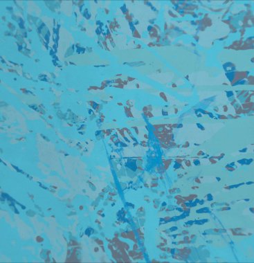 metin için alan ile arka planda soyut renkli lekeler