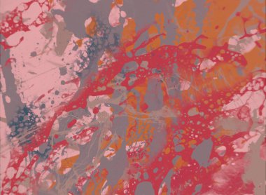 Metin için yeri olan boya lekeleriyle soyut arkaplan    