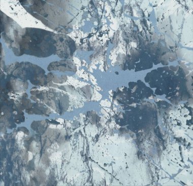 metin için alan ile arka planda soyut renkli lekeler