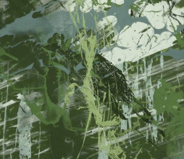 metin için alan ile arka planda soyut renkli lekeler  