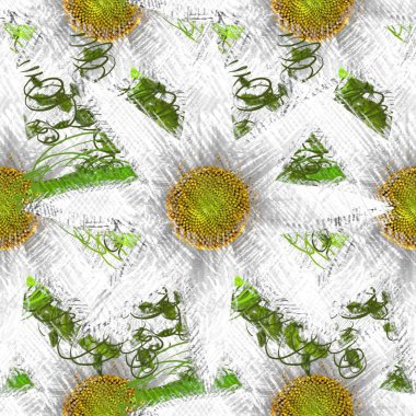 Çiçeklerle kusursuz desen