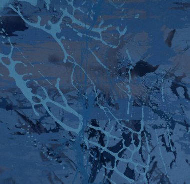 metin için alan ile arka planda soyut renkli lekeler