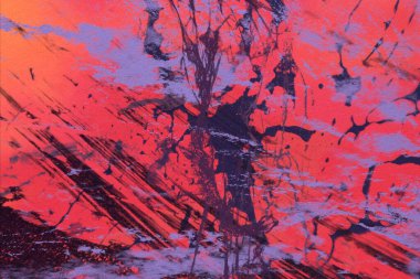 Boya lekeleriyle soyut arkaplan