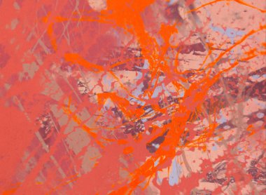 metin için alan ile arka planda soyut renkli lekeler