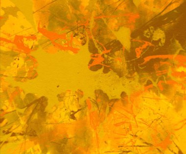 metin için alan ile arka planda soyut renkli lekeler   