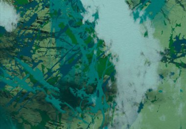 Metin için yeri olan boya lekeleriyle soyut arkaplan    