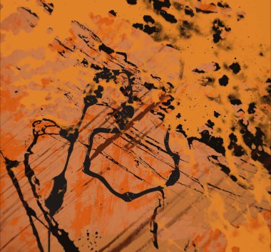 Arkaplanda soyut renkli lekeler 