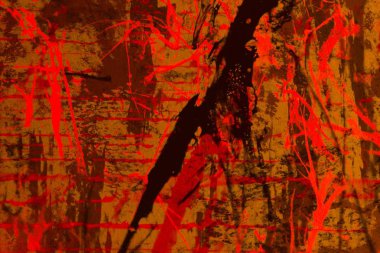 Boya lekeleriyle soyut arkaplan