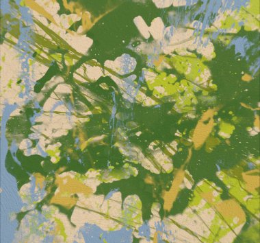 Arkaplanda soyut renkli lekeler