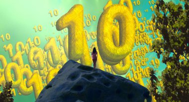 metin için alanı olan soyut kavramsal yaratıcı arkaplan 