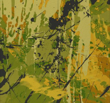 Boya lekeleriyle soyut arkaplan