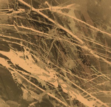 metin için alan ile arka planda soyut renkli lekeler