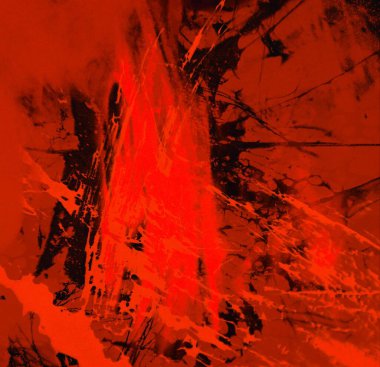 Metin için yeri olan boya lekeleriyle soyut arkaplan