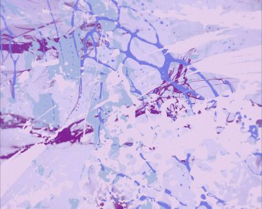 Metin için yeri olan boya lekeleriyle soyut arkaplan