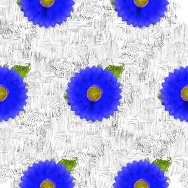 Renkli çiçek doku arka plan 