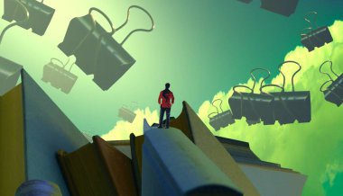 Bilgisayarlı iş adamları