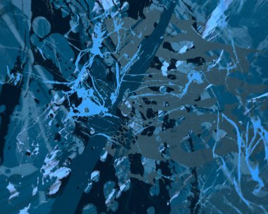 Boya lekeleriyle soyut arkaplan