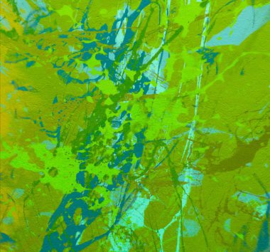 Arkaplanda soyut renkli lekeler 