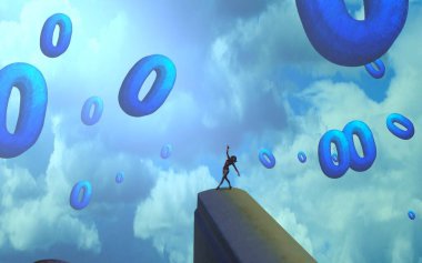 metin için alanı olan soyut kavramsal yaratıcı arkaplan 