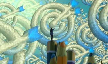 mavi ve beyaz arkaplan